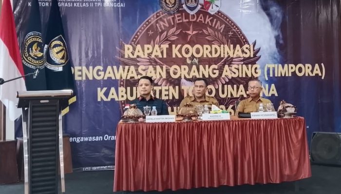 Pemkab Touna Perkuat Pengawasan Orang Asing, TIMPORA Diminta Tingkatkan Sinergi
