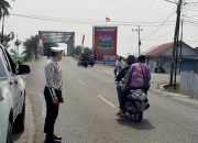 Satlantas Touna Patroli Sejumlah Ruas Jalan, Antisipasi Kemacetan
