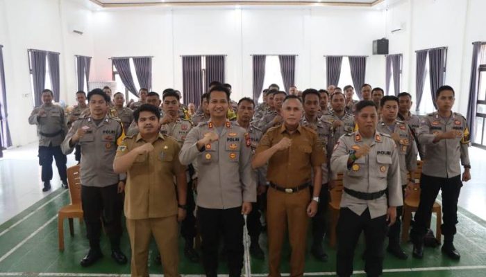 43 Bhabinkamtibmas Polres Touna Dibekali Program Perlindungan Sosial
