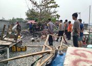Kapolsek Ampana Kota Ungkap Kebakaran Pasar Ikan Uentanaga Bawah
