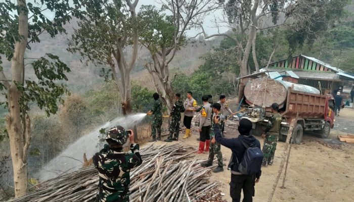 Kapolsek Ulubongka Pastikan Karhutla Gunung Potong Berhasil Dikendalikan