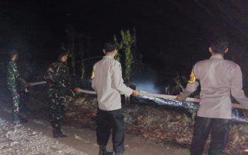 Karhutla Lima Hektare di Tampanombo Dikendalikan, Kapolsek Perketat Pemantauan