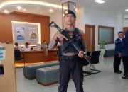 Polres Touna Amankan Objek Vital Perbankan, Kasat Samapta Pantau Situasi
