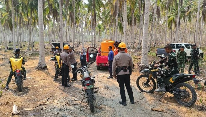 Karhutla Labuan Terbakar 2 Hektare, Medan Terjal Hambat Pemadaman