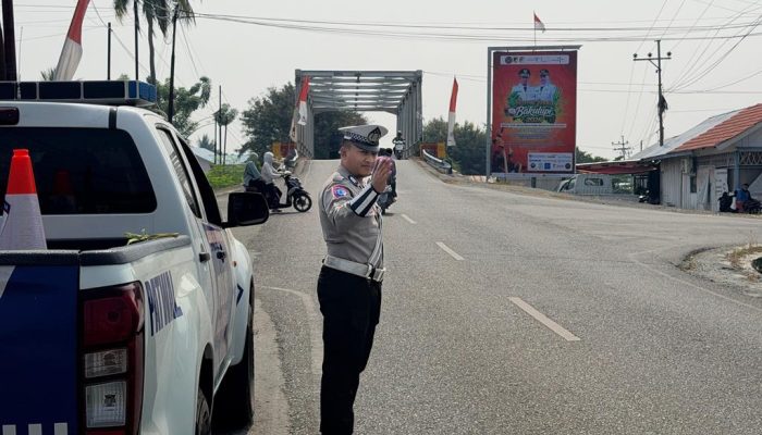 Satlantas Polres Touna Gelar Blue Light Patrol, Antisipasi Laka dan Balapan Liar