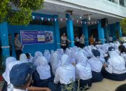 Sat Binmas Polres Touna Sosialisasi Penerimaan Siswa SMA Kemala Taruna Bhayangkara di SMPN 1 Ampana Kota