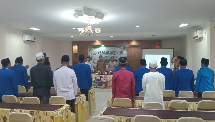 Sekda Alfian Matajeng Buka Rapat Kerja APRI Touna 2026, Dorong Penguatan Pelayanan Umat