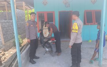 Antisipasi Karhutla, Polsek Ulubongka Edukasi Warga Desa Marowo Soal Buka Lahan