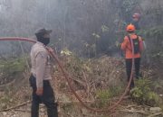 Karhutla 100 Hektare di Tojo Una-Una, Kapolsek Sebut Medan Pemadaman Sulit