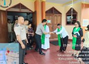 Gelar Minggu Kasih di GKST Calvary Ampana, Wakapolres Touna Serap Aspirasi hingga Ingatkan Bijak Medsos