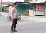 Sukseskan Program 100 Hari Kapolri, Kapolres Touna Turun Langsung Atur Lalu Lintas Pagi Hari