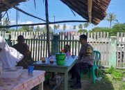 Polsek Tojo Intensifkan Patroli Dialogis, Warga Diminta Waspada Karhutla di Musim Kemarau