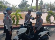 Kasat Lantas Polres Touna AKP Siswanto Tegaskan Anggota Wajib Jadi Teladan Tertib Lalu Lintas