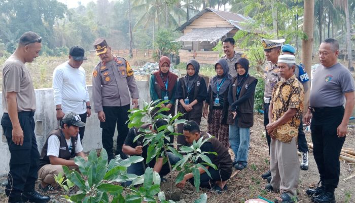 Wakapolres Touna Pimpin Green Policing, Ajak Warga Cegah Karhutla dan Jaga Kamtibmas