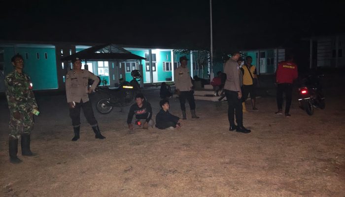 Gerak Cepat Kapolsek Tojo Pimpin Pengamanan dan Pemadaman Karhutla di Desa Tojo